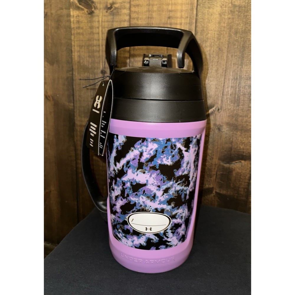 Under Armour Playmaker 64oz Insulated Water Jug Chainlink Fence Hanger New - Picture 4 of 7
